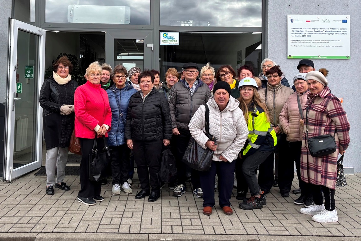Na zdjęciu grupa uczestnicząca w zajęciach