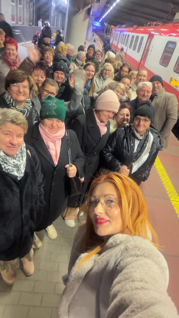 Na zdjęciu uczestnicy wyjazdu do Poznania